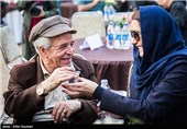 مراسم کاشت نهال توسط سینماگران