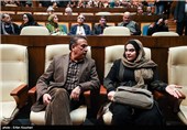 نرگس آبیار و عبدالرضا اکبری در مراسم درختکاری با حضور هنرمندان و کودکان کار