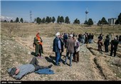 مراسم درختکاری با حضور هنرمندان و کودکان کار