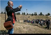 مراسم درختکاری با حضور هنرمندان و کودکان کار