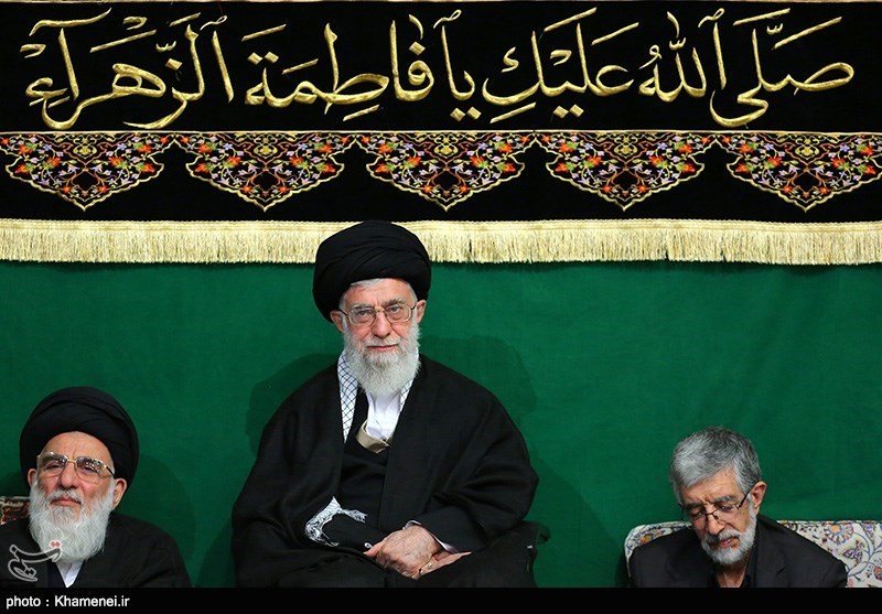 دومین شب عزاداری فاطمیه در حسینیه امام خمینی ( ره ) و در محظر رهبر معظم انقلاب