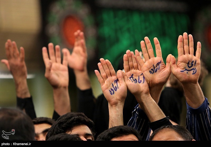 دومین شب عزاداری فاطمیه در حسینیه امام خمینی ( ره ) و در محظر رهبر معظم انقلاب