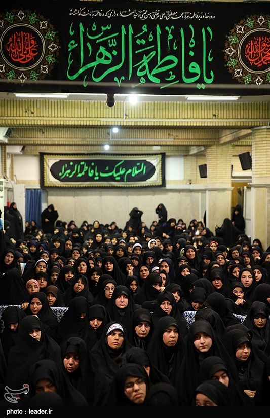 دومین شب عزاداری فاطمیه در حسینیه امام خمینی ( ره )