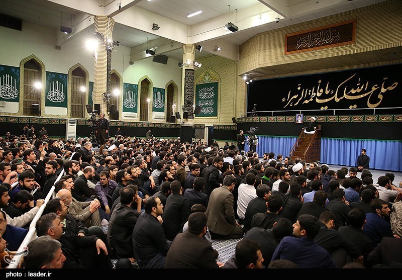 دومین شب عزاداری فاطمیه در حسینیه امام خمینی ( ره )