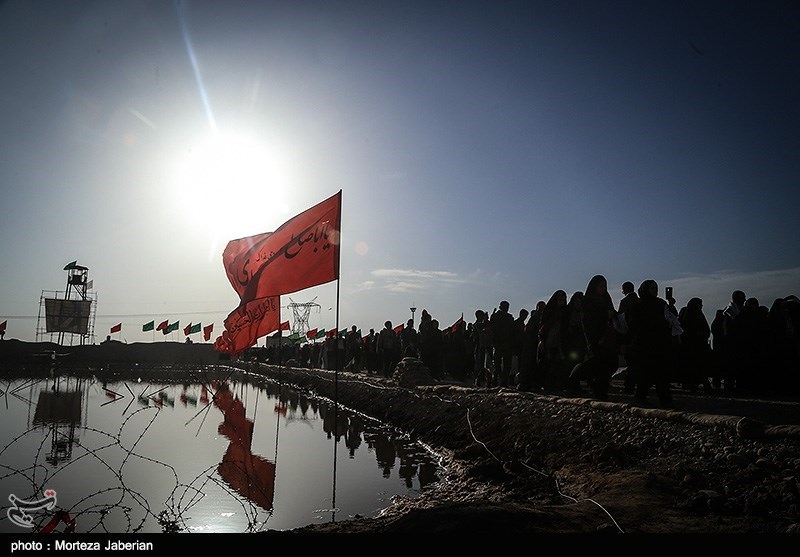 بازدید  اصحاب رسانه و هواداران فوتبال از مناطق جنگی