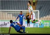 دیدار تیم‌های فوتبال ایران و هند