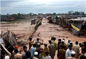 شمار قربانیان سیل در پاکستان به بیش از 340 نفر رسید