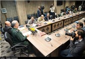 نشست خبری سردار محمد پاکپور فرمانده نیروی زمینی سپاه پاسداران انقلاب اسلامی 