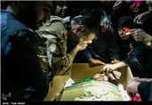 Iranian People Bid Farewell to Army Commandos Martyred in Syria