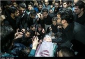 Iranian People Bid Farewell to Army Commandos Martyred in Syria