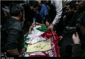 Iranian People Bid Farewell to Army Commandos Martyred in Syria