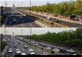 نمایی از بزرگراه محمدعلی جناح