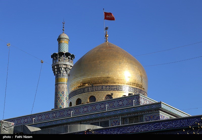 عکس/ آذین بندی حرم حضرت زینب(س)