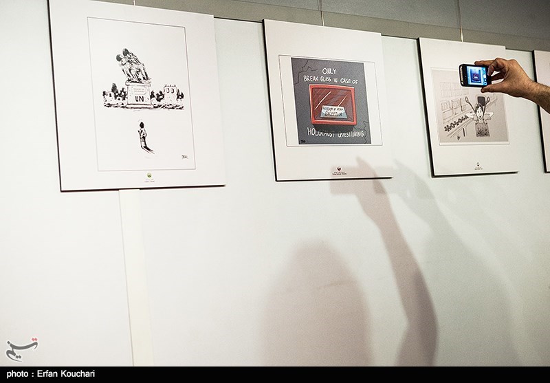 نشست خبری دومین مسابقه بین‌المللی کارتون و کاریکاتور هلوکاست