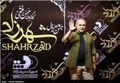 پرویز پرستویی در جشن پایان سریال شهرزاد
