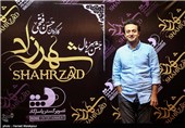مصطفی زمانی بازیگر سریال شهرزاد در جشن پایانی