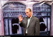 ورود علی نصیریان بازیگر سریال شهرزاد به جشن پایانی