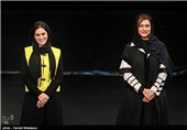 پریناز ایزدیار و غزل شاکری در جشن پایان سریال شهرزاد