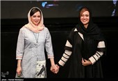 پریناز ایزدیار و ترانه علیدوستی در جشن پایان سریال شهرزاد