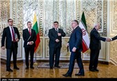 دیدار ظریف با وزیر امور خارجه لیتوانی