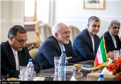 دیدار ظریف با وزیر امور خارجه لیتوانی