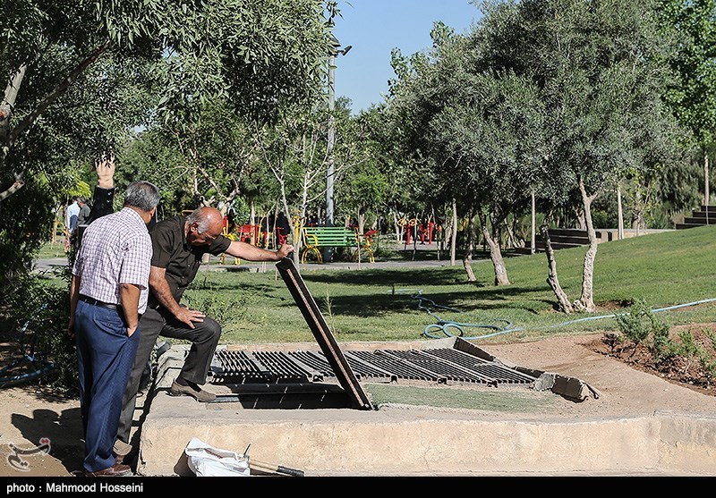 بازسازی صحنه مرگ دختر 5 ساله در پارک کوهسار مشیریه