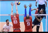 دیدار تیم های والیبال ایران و فرانسه