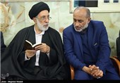 هادی خامنه ای در مراسم ختم مرحوم علی دادمان