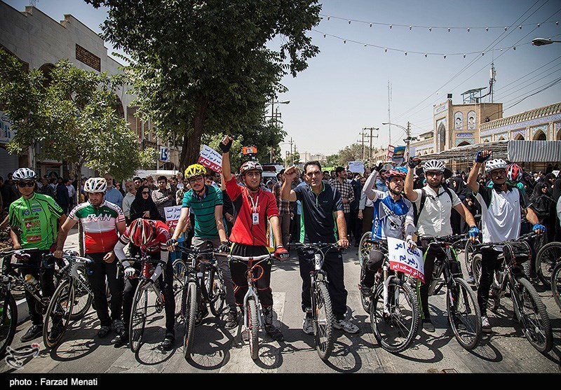 راهپیمایی روز قدس - کرمانشاه