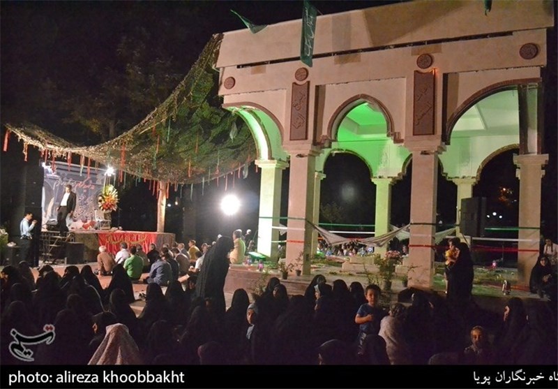 افتتاح یادمان شهدای گمنام بوستان زمزم