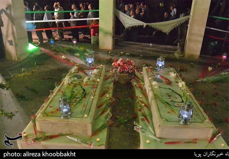 افتتاح یادمان شهدای گمنام بوستان زمزم