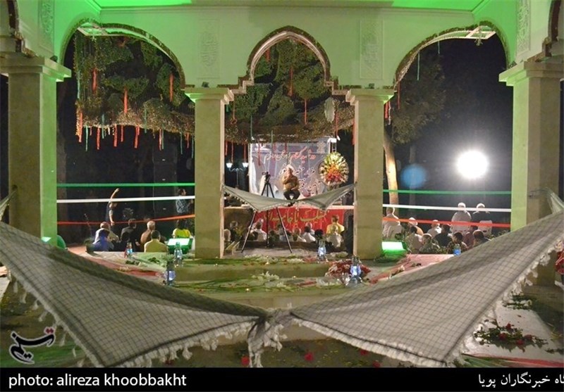 افتتاح یادمان شهدای گمنام بوستان زمزم