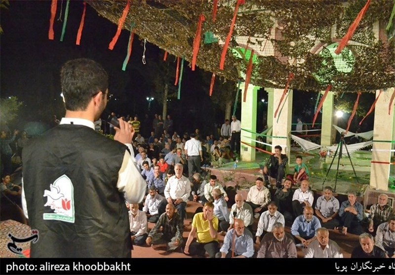 افتتاح یادمان شهدای گمنام بوستان زمزم