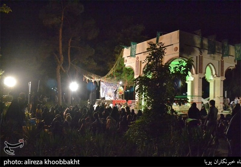 افتتاح یادمان شهدای گمنام بوستان زمزم