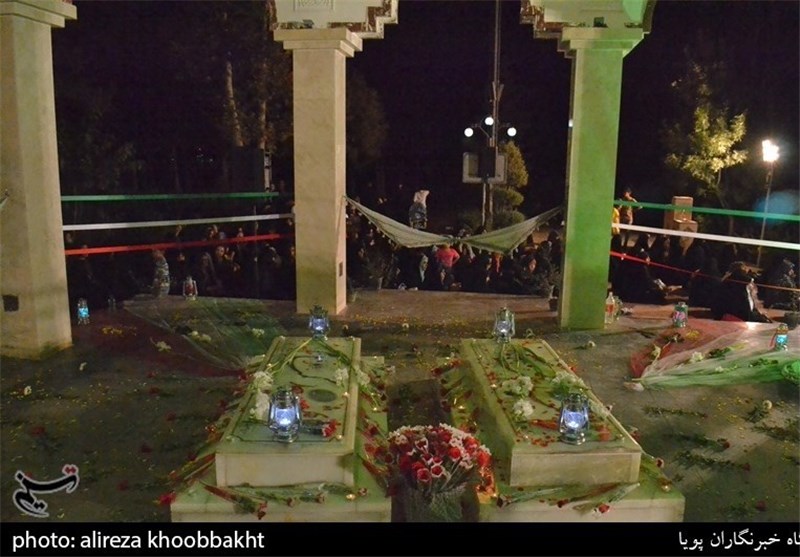 افتتاح یادمان شهدای گمنام بوستان زمزم