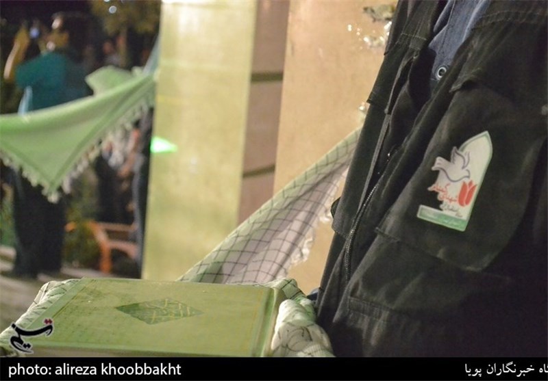 افتتاح یادمان شهدای گمنام بوستان زمزم