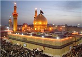 نامجو:گنبد حرم امام حسین(ع) تا پایان سال آبکاری و نصب می‌شود
