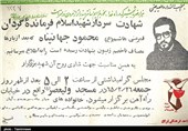 خاطرات سرخ ایثار /شهید محمود جهان پناه