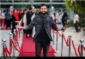 ورود محسن افشانی به شانزدهمین جشن سینمایی و تلویزیونی حافظ