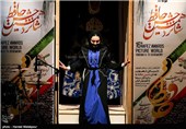 شیلا خداداد در شانزدهمین جشن سینمایی و تلویزیونی حافظ