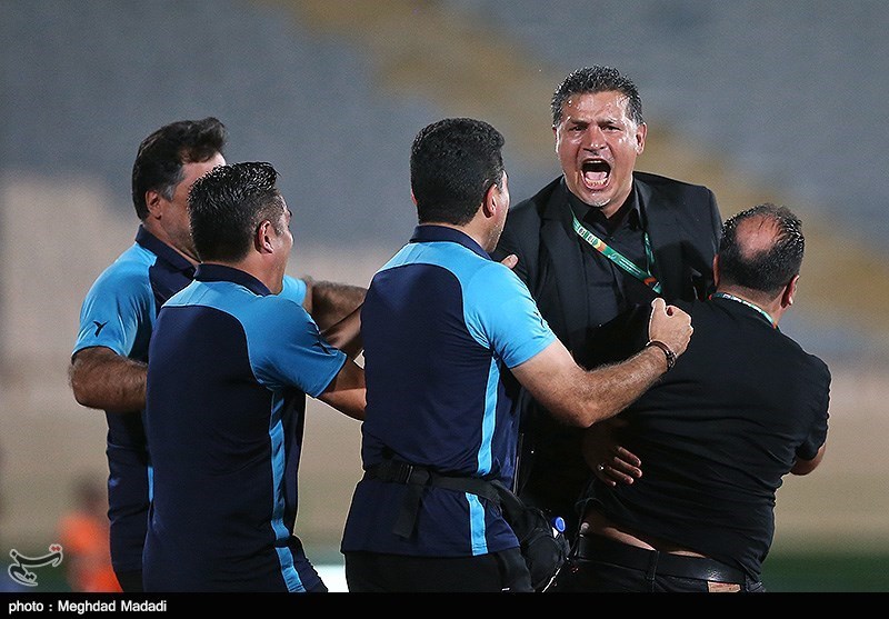 مکالمه دایی و منصوریان پس از نشست خبری با محوریت چینی