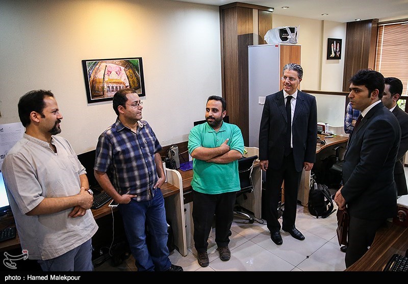 حضور سفیر ترکیه در خبرگزاری تسنیم