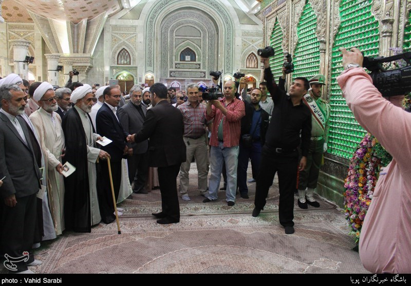 تجدید میثاق اعضای شورای هماهنگی تبلیغات اسلامی با آرمان های امام خمینی(ره)