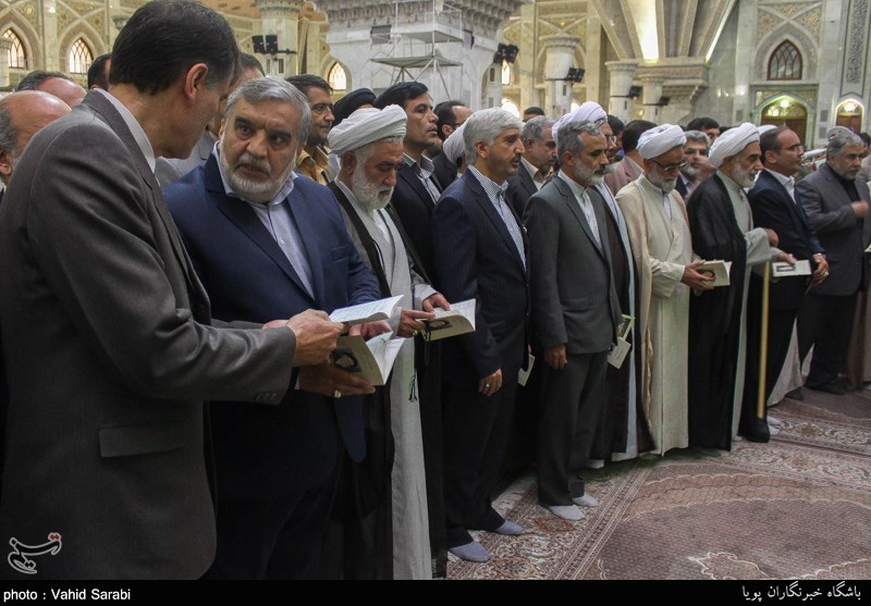 تجدید میثاق اعضای شورای هماهنگی تبلیغات اسلامی با آرمان های امام خمینی(ره)