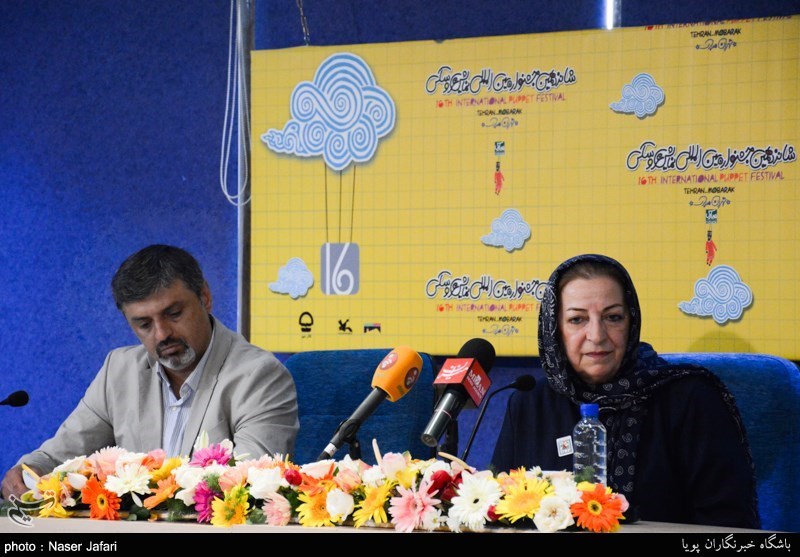نشست خبری شانزدهمین جشنواره تئاتر عروسکی تهران - مبارک