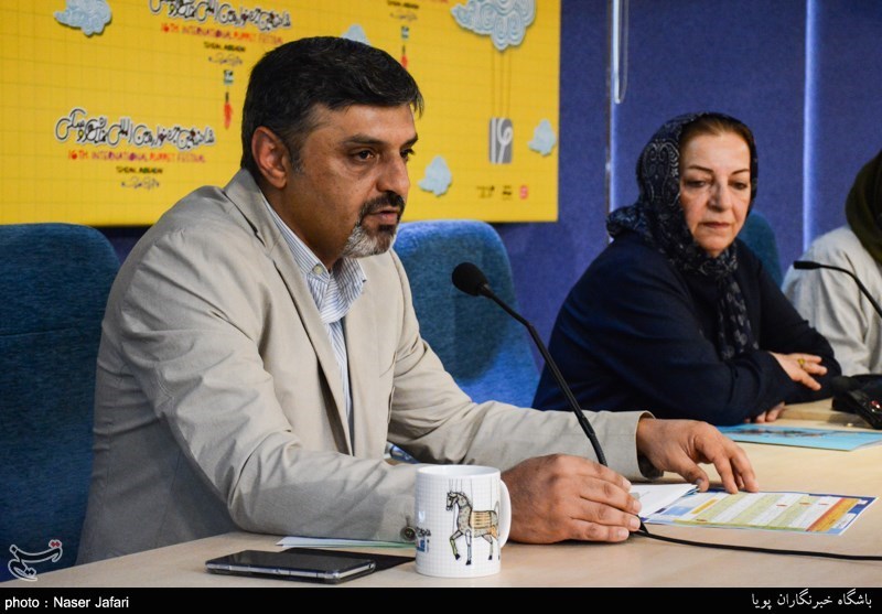 نشست خبری شانزدهمین جشنواره تئاتر عروسکی تهران - مبارک