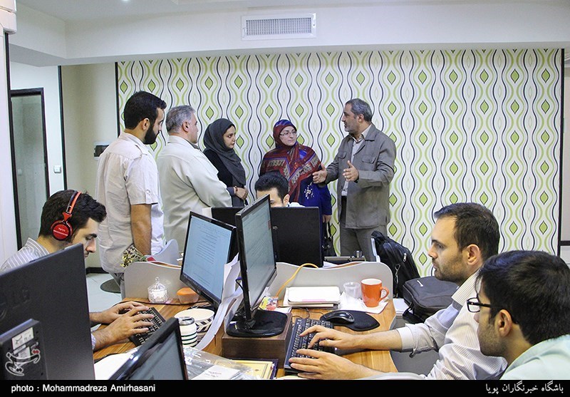 بازدید شاعر لبنانی از باشگاه خبرنگاران پویا