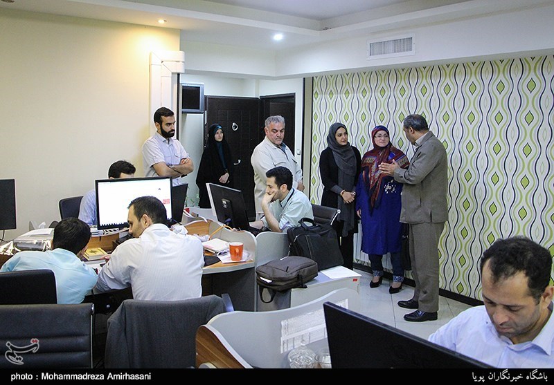 بازدید شاعر لبنانی از باشگاه خبرنگاران پویا