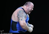 Weightlifting Competitions in Men’s +105kg Class Held at Riocentro