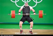 Weightlifting Competitions in Men’s +105kg Class Held at Riocentro